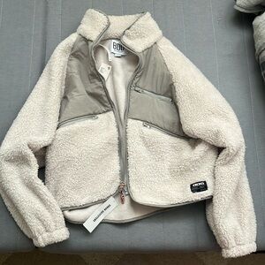 NWT Urban Outfitters BDG Fleece Zip-Up Jacket